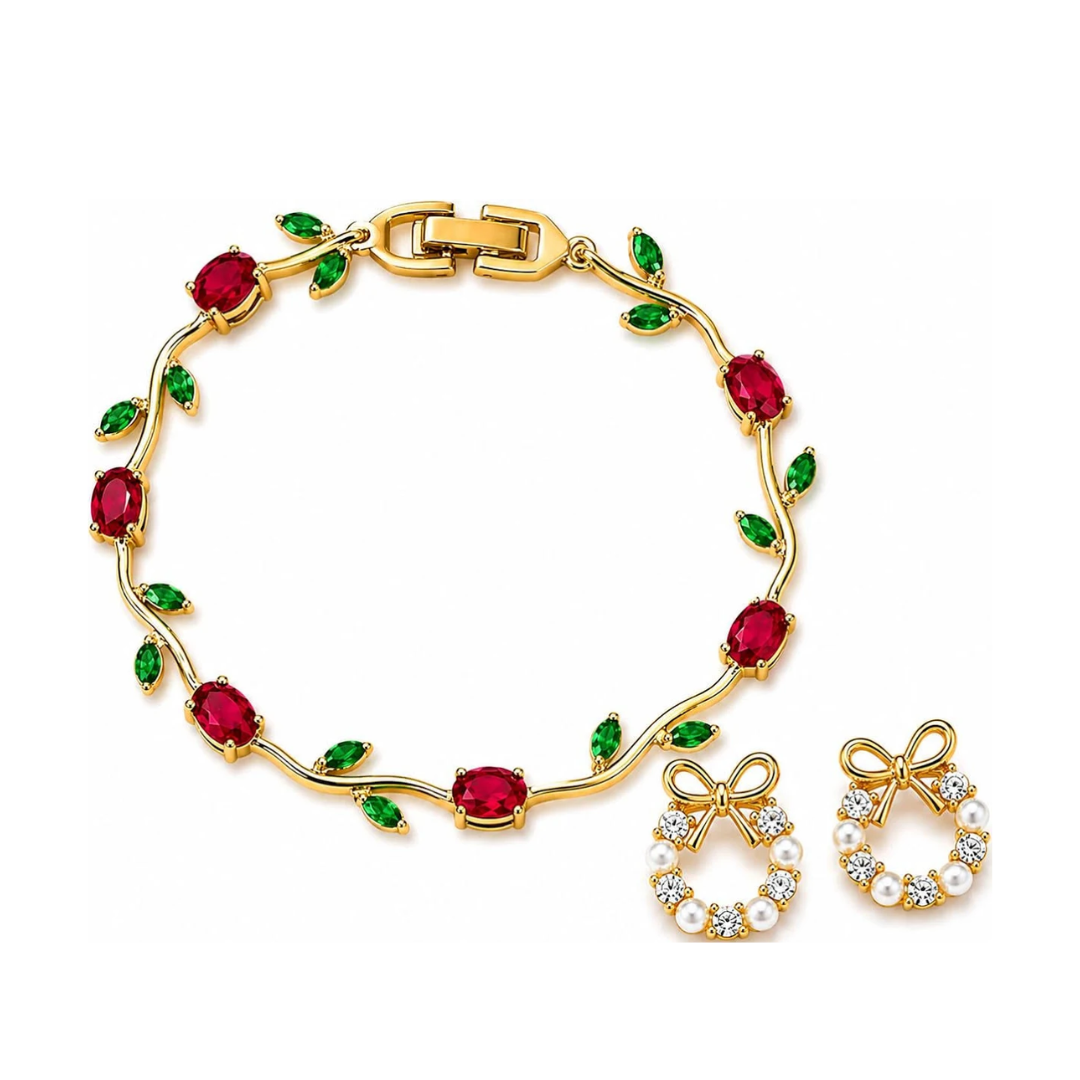 Women's Floral Tulip Bracelet